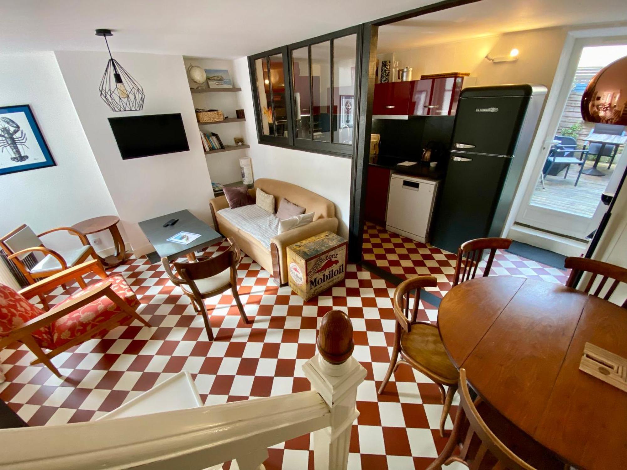Maison Cosy Vue Mer A 50M De La Plage Étretat Exteriör bild